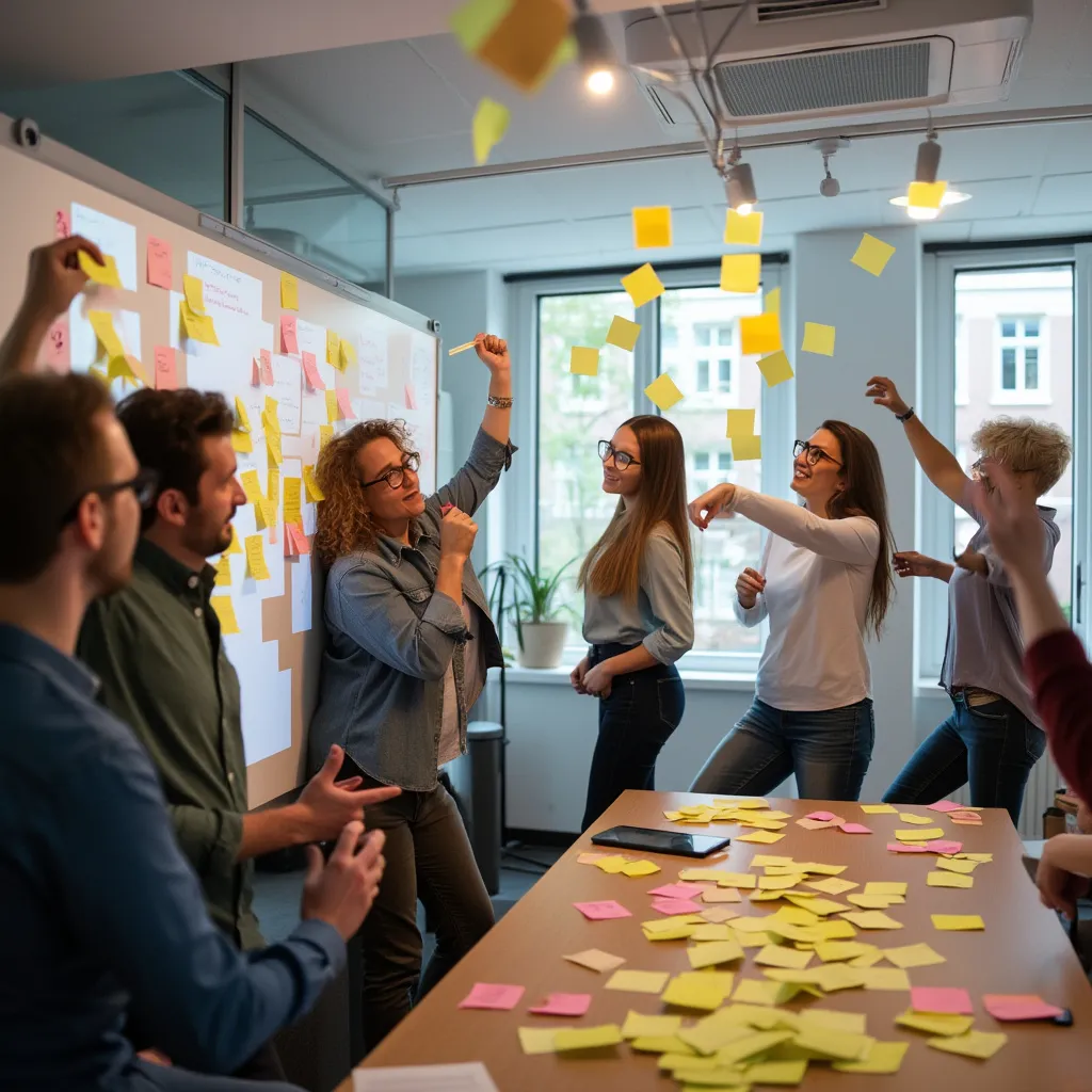 Taller de innovación interactivo con clientes utilizando herramientas digitales y pizarras colaborativas