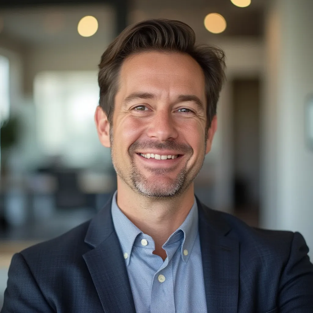 Foto de Carlos Méndez, CEO de Innovatech Solutions