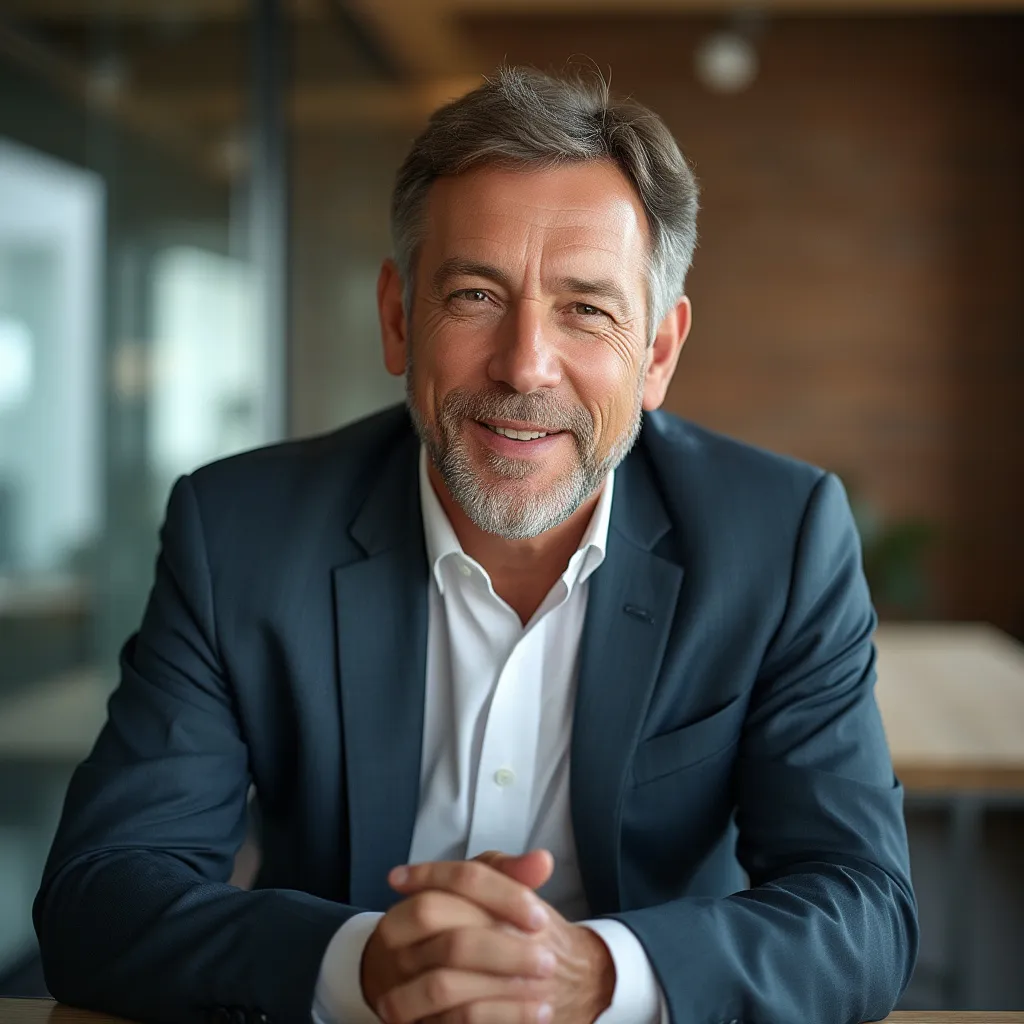 Foto de Ricardo Morales, Director General de Alpha Corp
